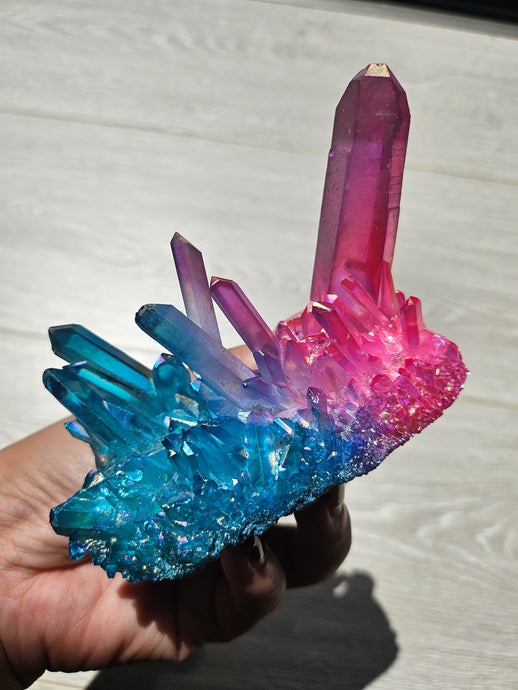 Aura Quartz Cluster