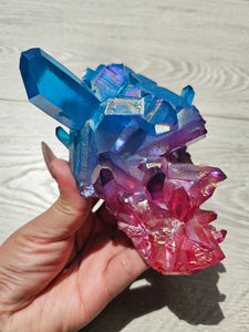 Aura Quartz Cluster B