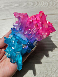 Aura Quartz Cluster C