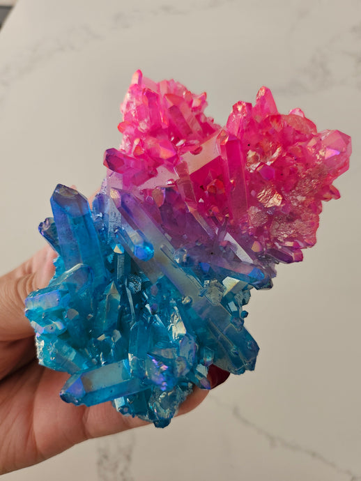 Aura Quartz Cluster D