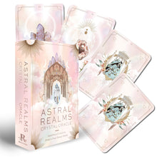 Load image into Gallery viewer, Astral Realms Crystal Oracled Deck and Guidebook