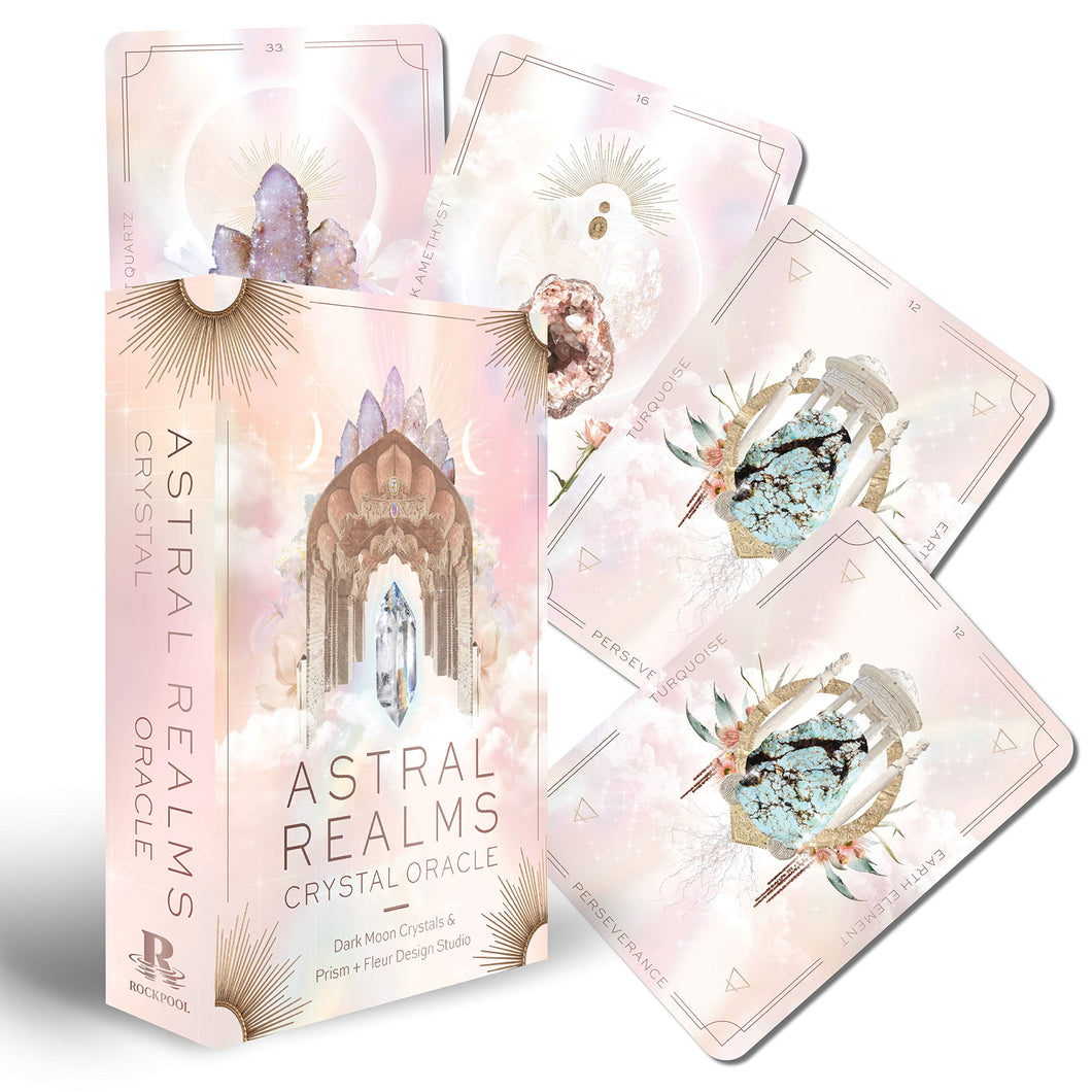 Astral Realms Crystal Oracled Deck and Guidebook